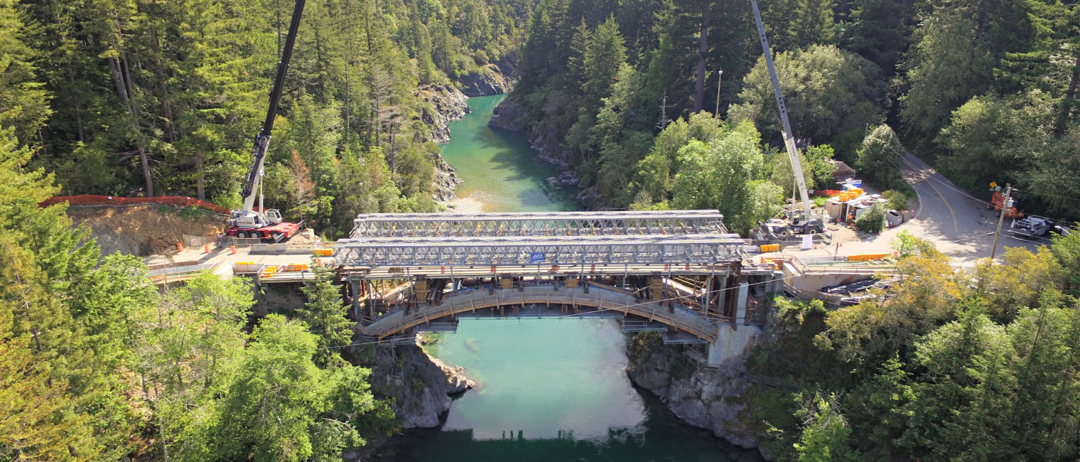 Temporary Truss System Maintains Traffic Flow During Rehab of Historically Significant Bridge