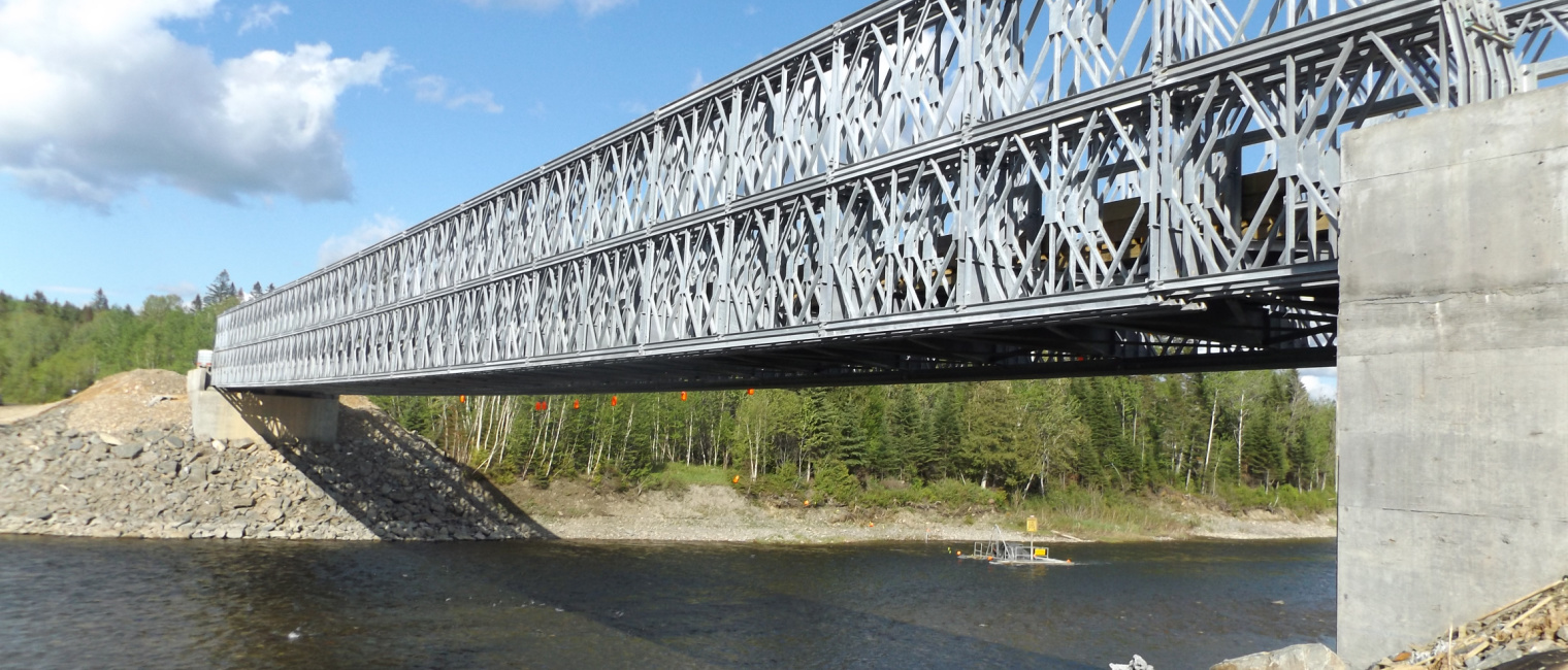 Bridge in Kedgwick, New Brunswick, Canada