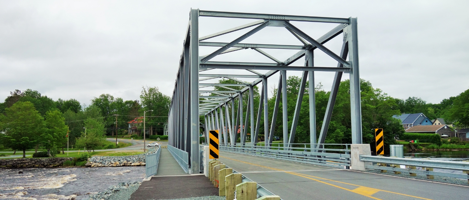 Orthotropic Steel Deck Units Used in Nova Scotia