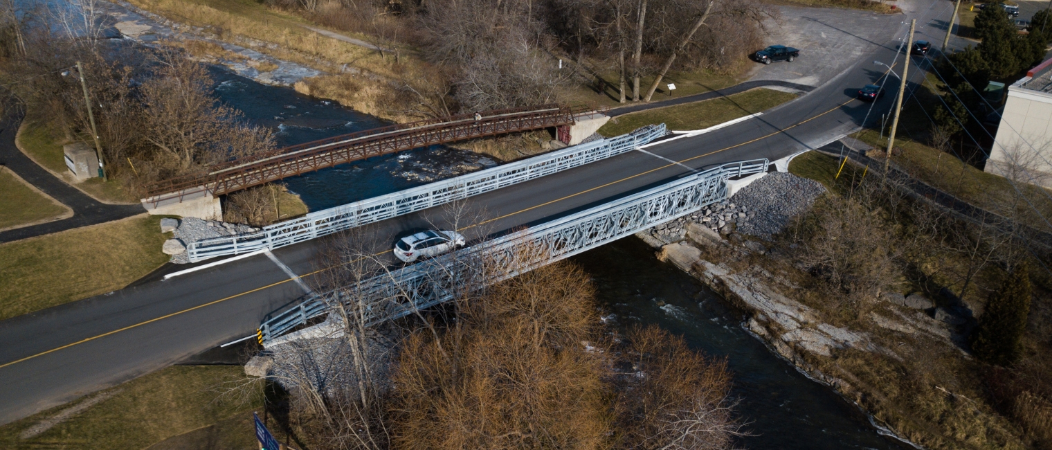 Permanent Acrow Structure to Restore Safe Passage Across the “Ganny”