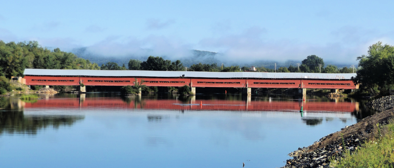 Acrow Bridge’s Temporary Modular Steel Truss System Enables Renovation of Historic Covered Bridge in Québec