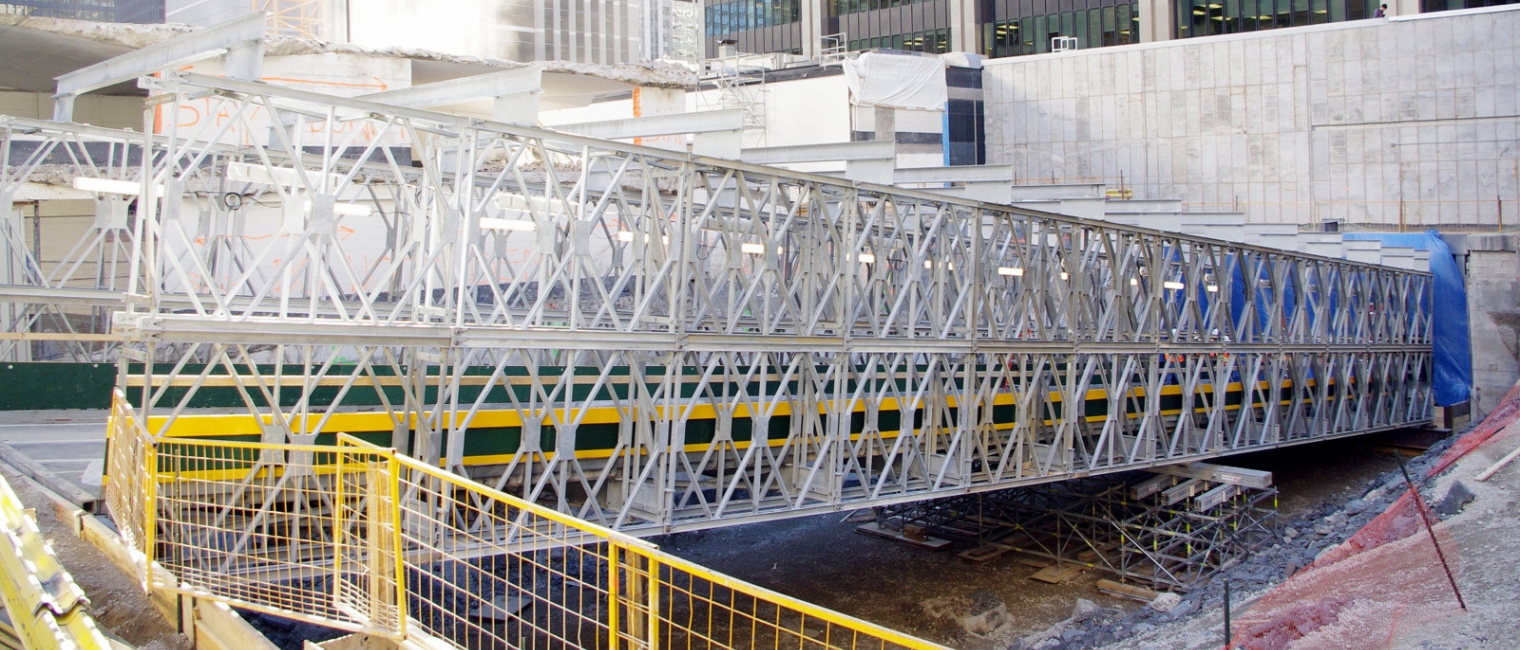 Bridge on Adelaide Street in Toronto, Canada