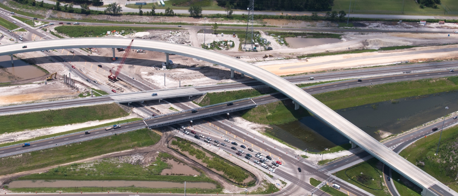 Temporary Multi-Span Continuous Panel Bridge in Florida, USA