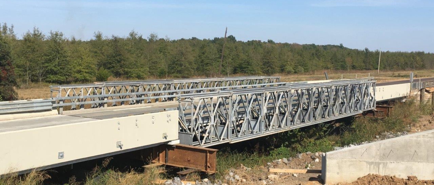 Acrow’s Prefabricated Modular Steel Bridging