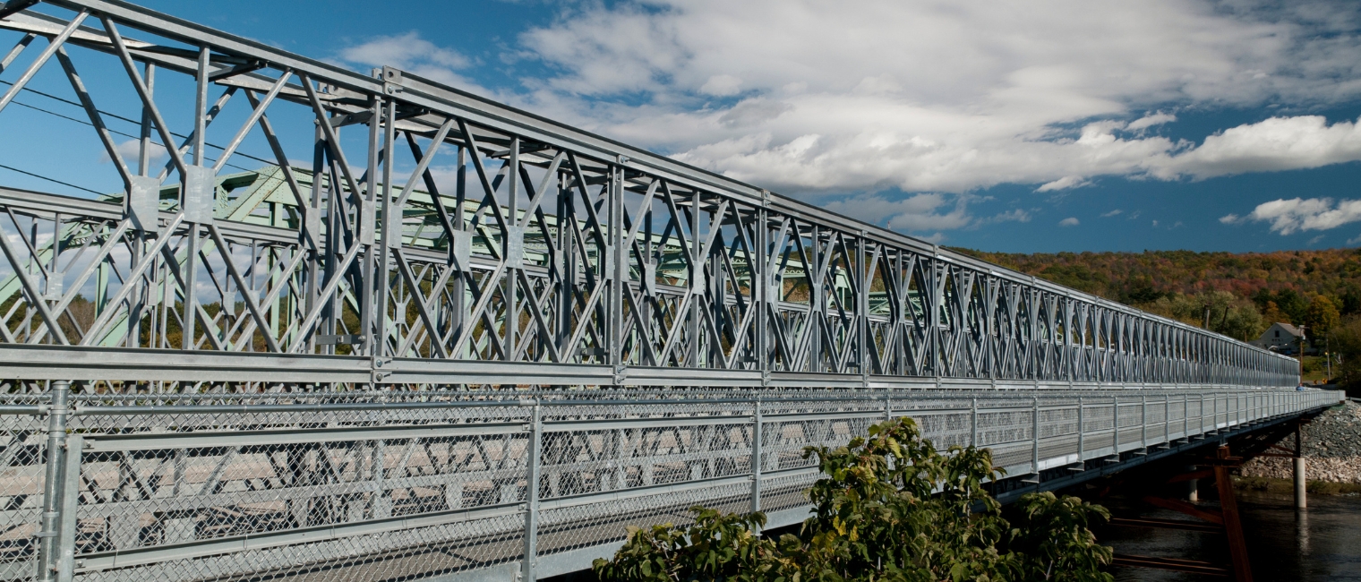 Temporary Multi-Span Panel Bridge