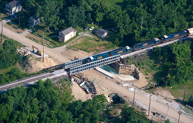 Acrow Railroad Modular Bridges