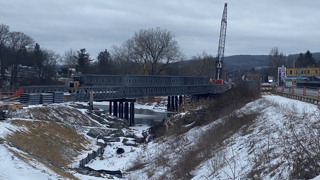 Puente Acrow Detour, norte del estado de Nueva York